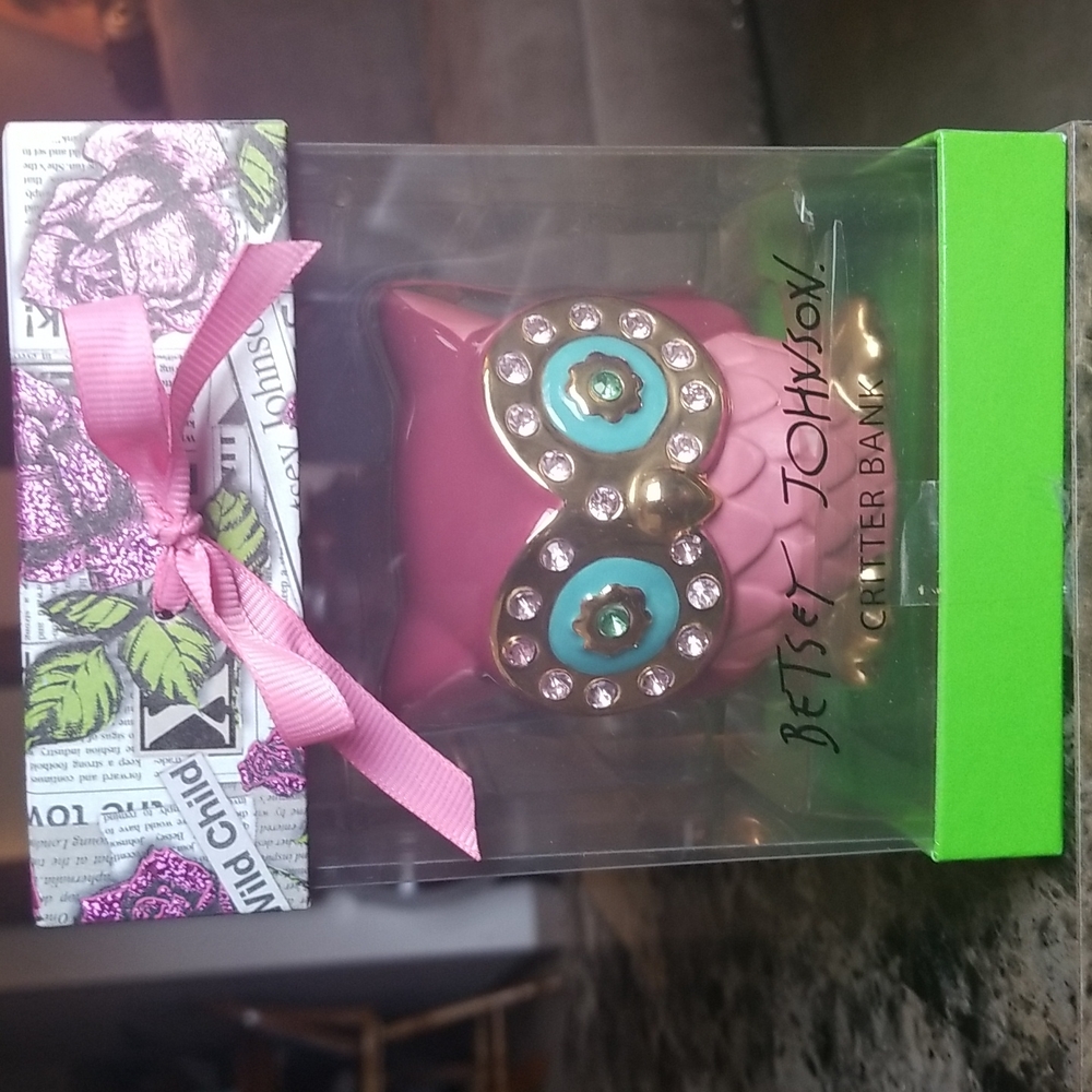 NWT Betsy Johnson Critter Bank